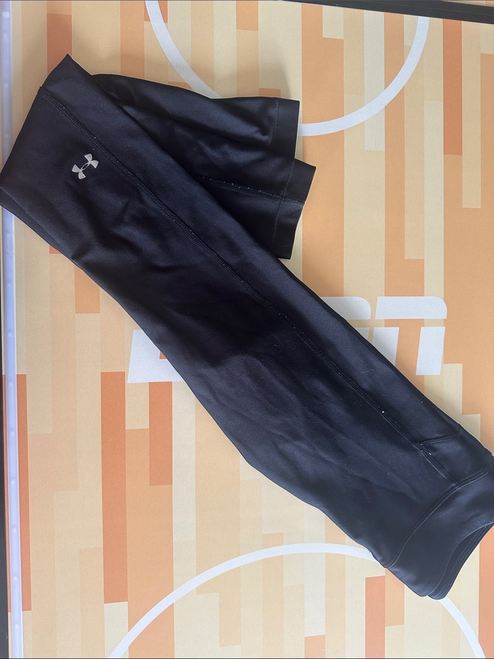 Under Armour Girls' Black Performance Leggings